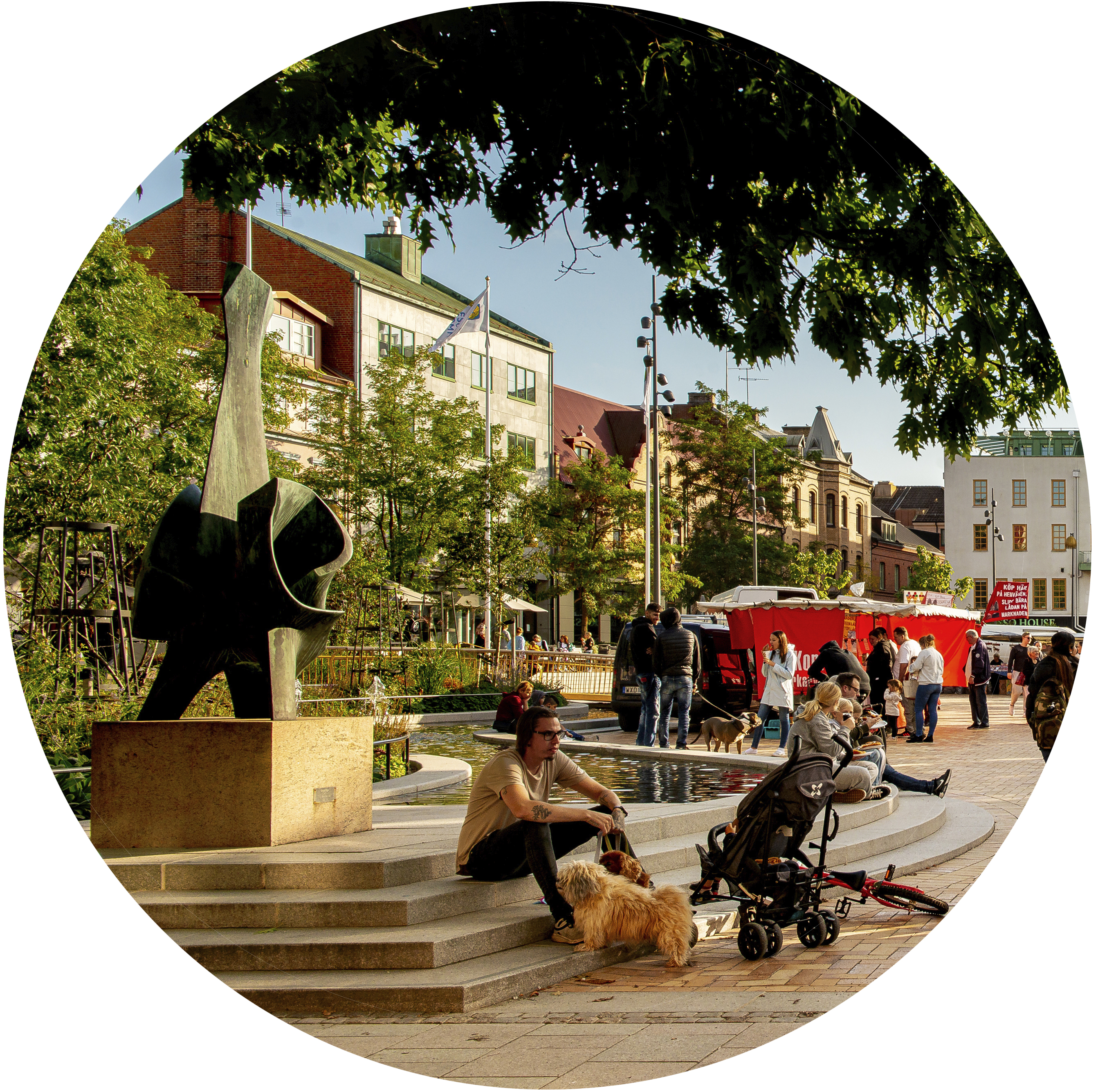 landskapsarkitektur cirkel